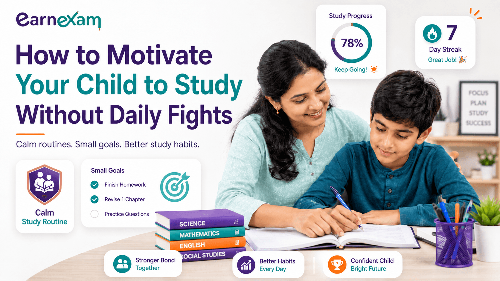 How to Motivate Your Child to Study Without Daily Fights